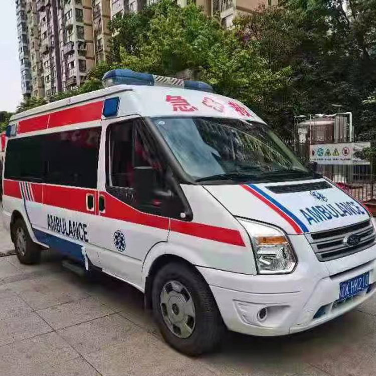 卡若长途救护车护送病人返乡
